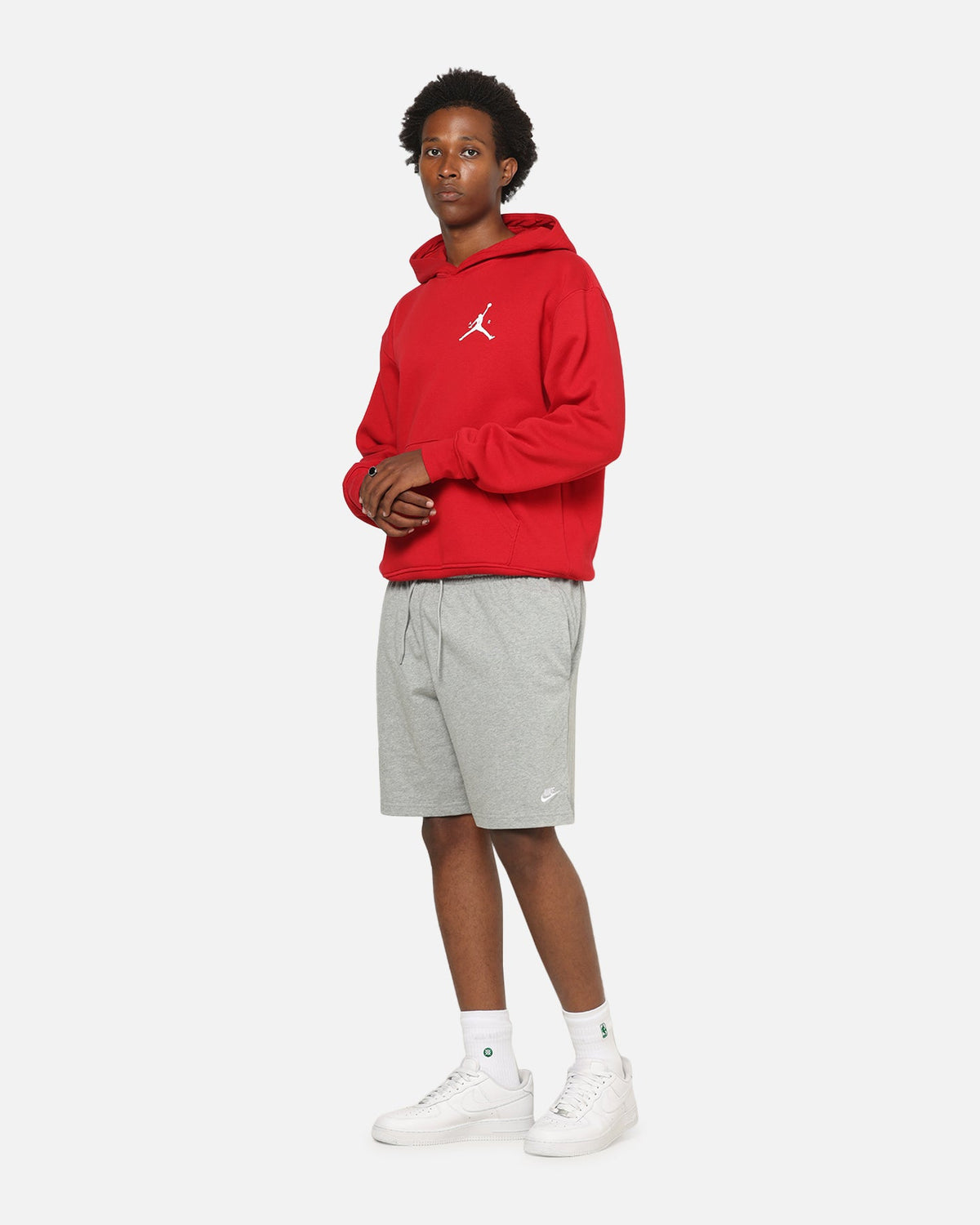 Nike Club Knit Shorts Dark Grey Heather