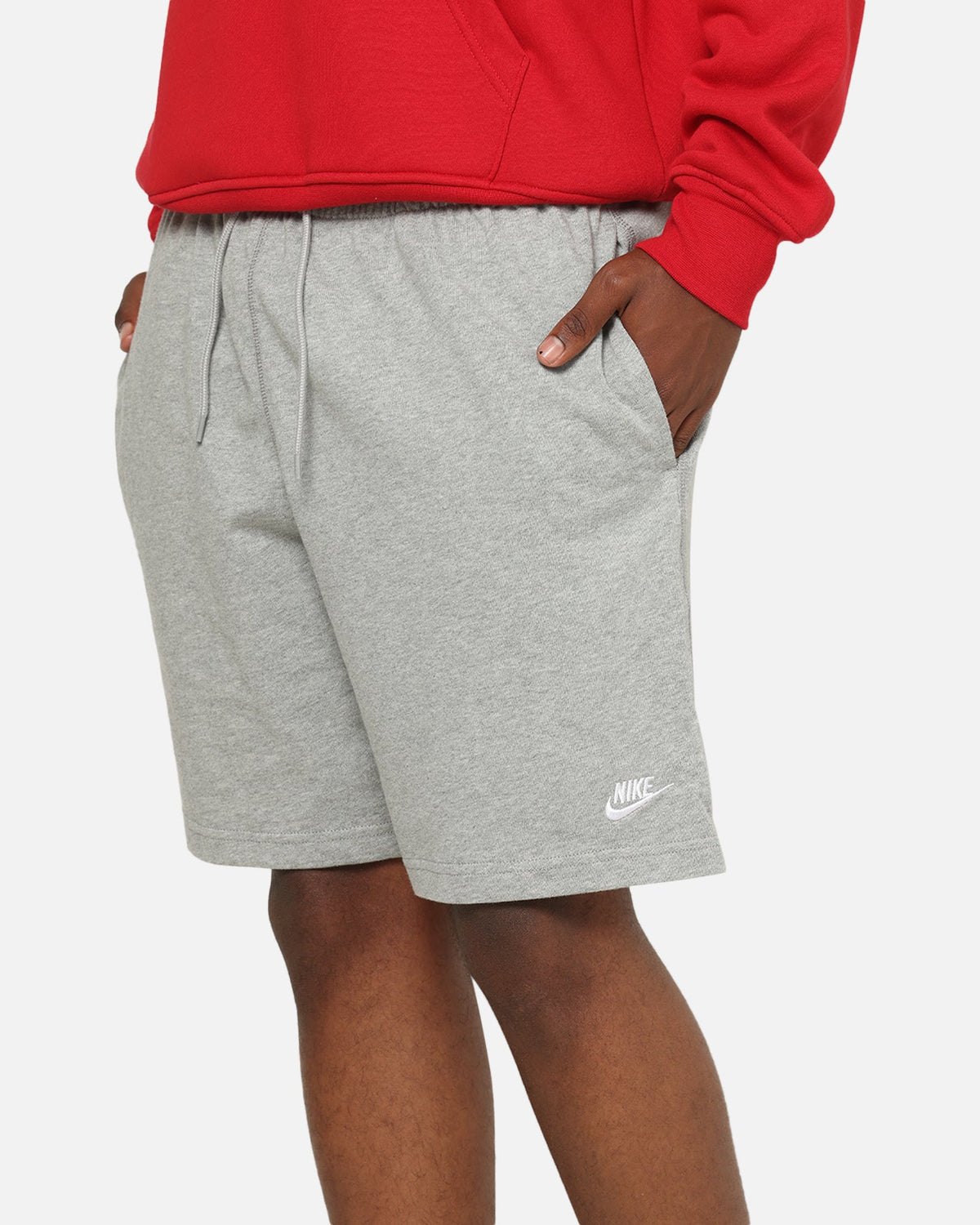 Nike Club Knit Shorts Dark Grey Heather