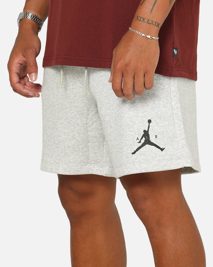 Jordan Jumpman Fleece Shorts Grey Heather/Black