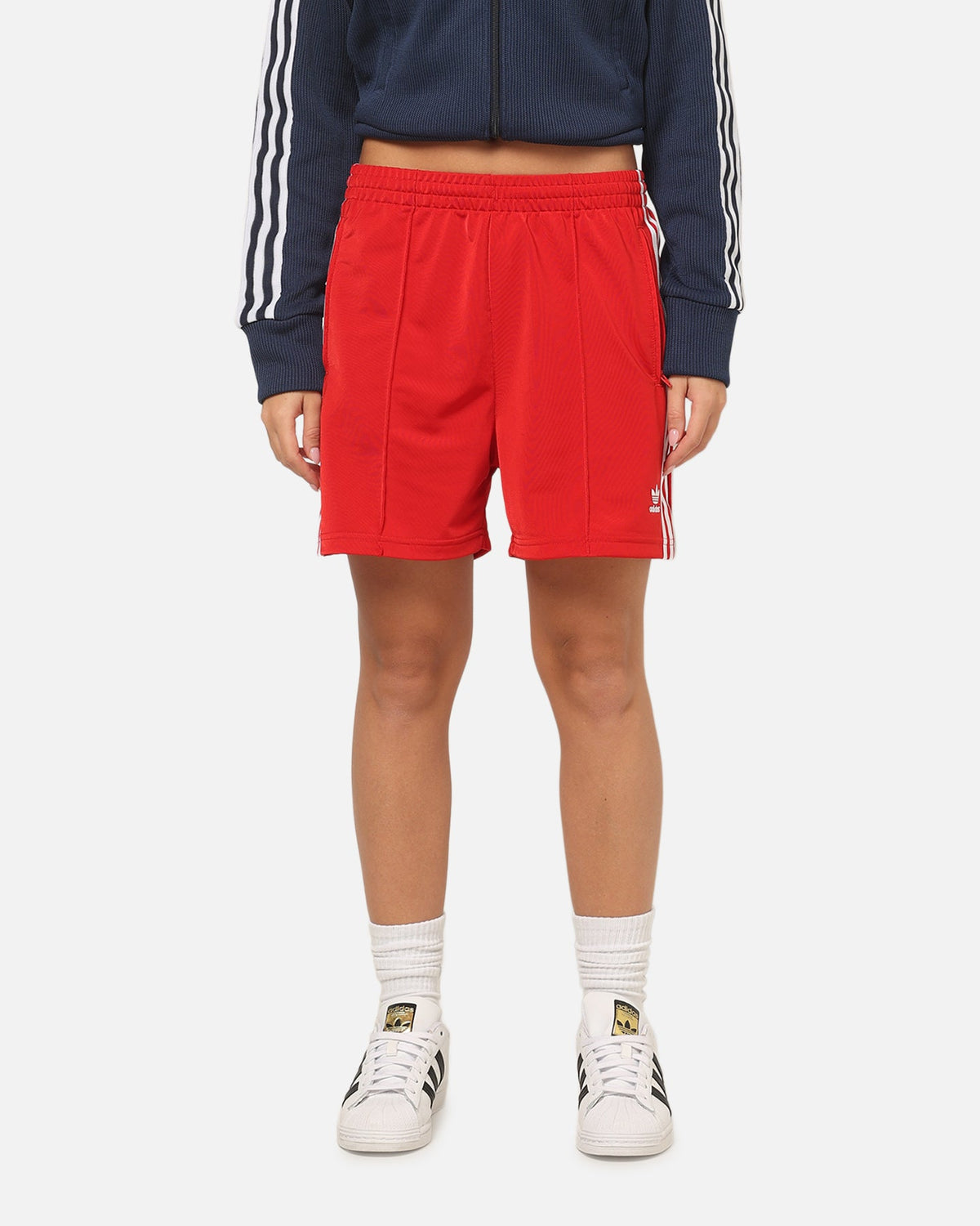 Adidas Women's Firebird Classic Shorts Better Scarlet