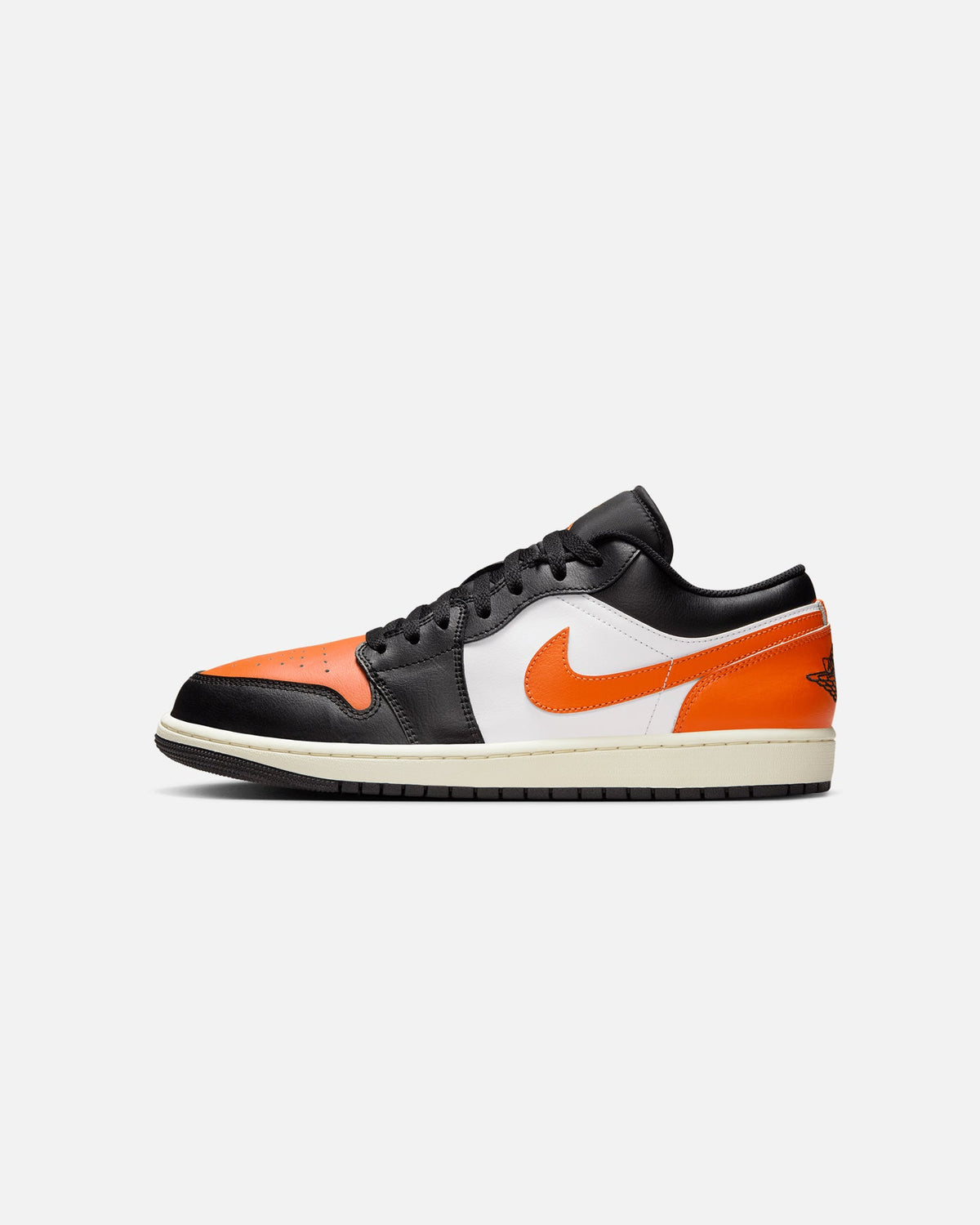 Jordan Air Jordan 1 Low "Shattered Backboard" Black/Starfish-White/Sail