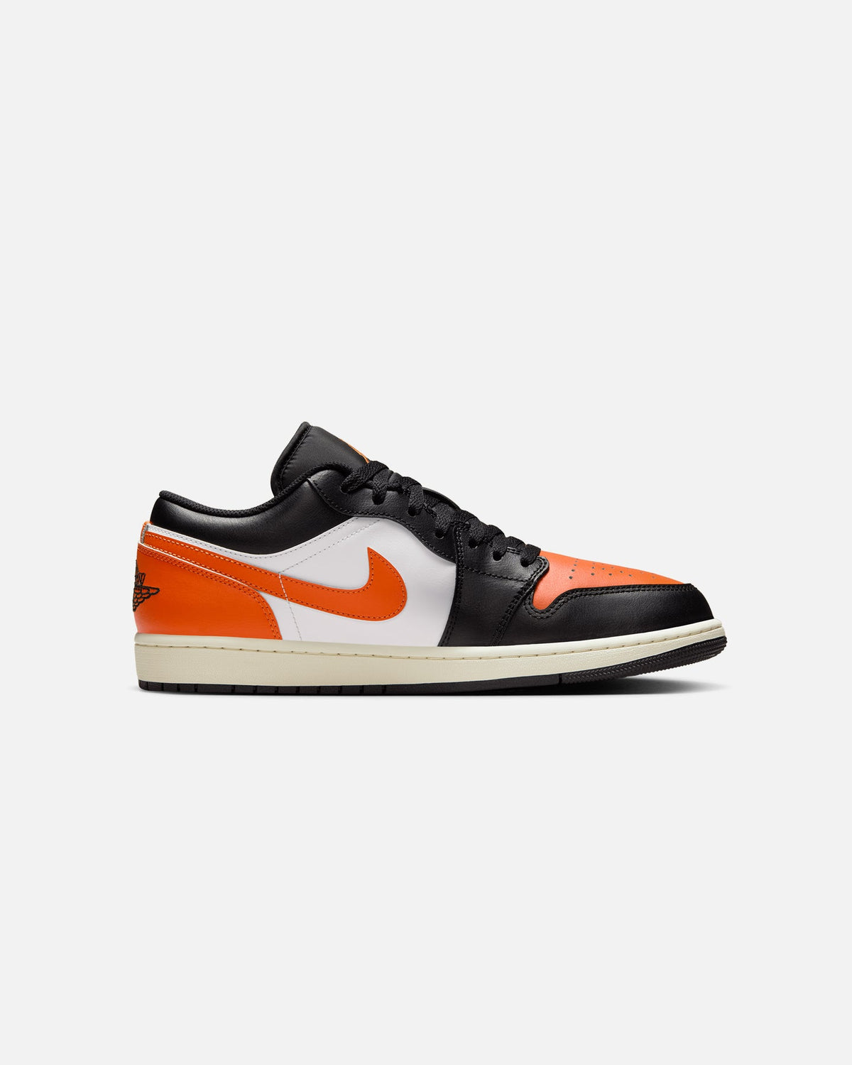 Jordan Air Jordan 1 Low "Shattered Backboard" Black/Starfish-White/Sail