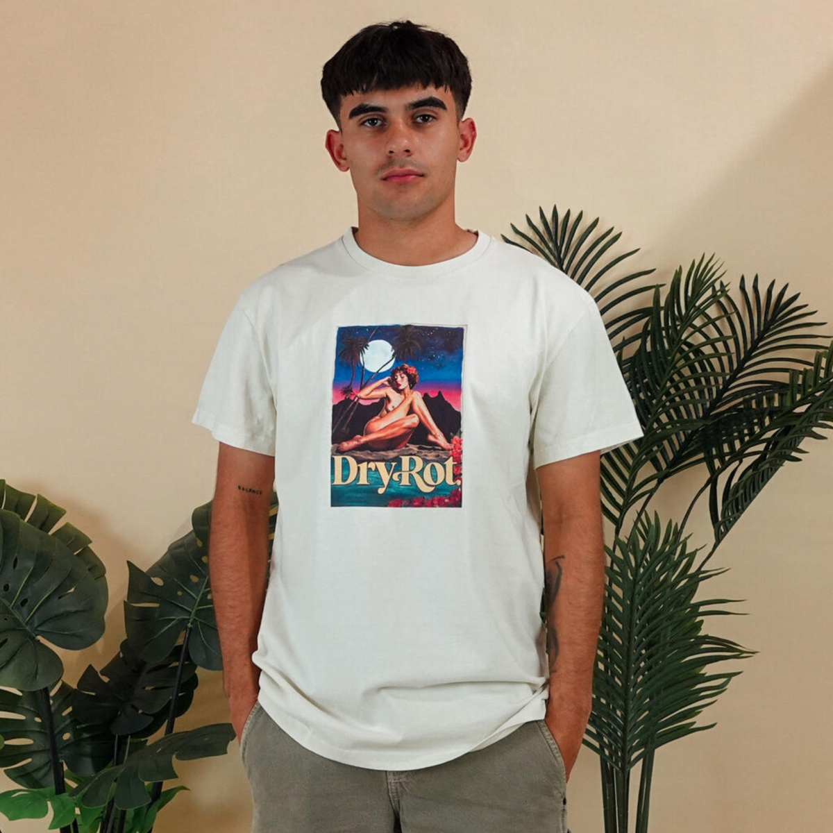 Dry Rot Island Tee (Cream)
