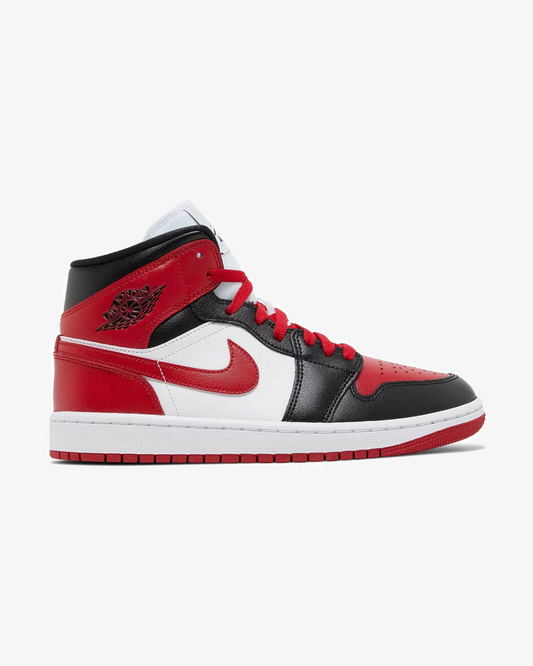 NIKE AIR JORDAN1 MID WMNS ALTERNATE BRED TOE