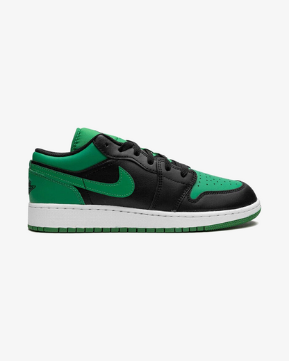 NIKE AIR JORDAN1 LOW GS LUCKY GREEN BLACK (NEW) (NEW)