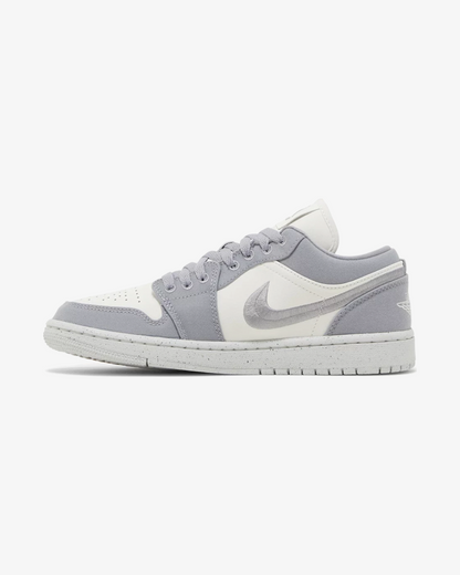 NIKE AIR JORDAN1 LOW LIGHT STEEL GREY WMNS