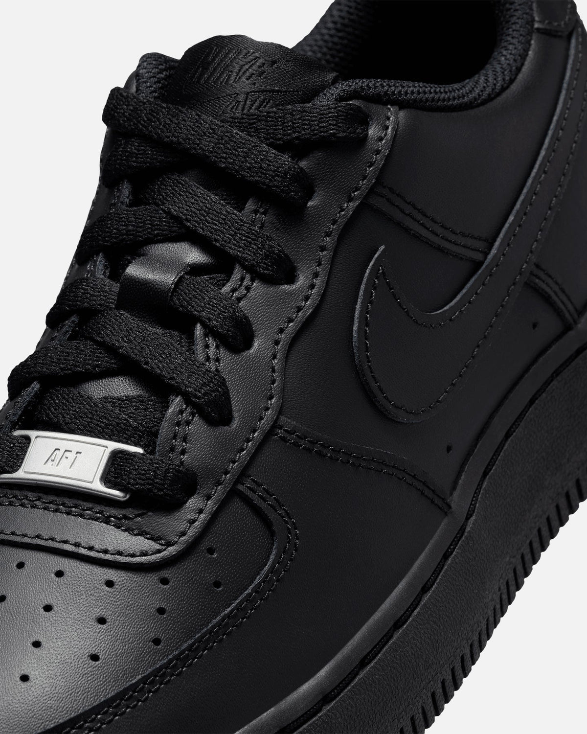 Nike Kids' Air Force 1 LE (GS) Black/Black