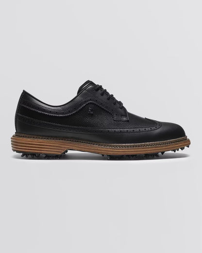 Premiere Series Marquis Cleated Laced Golf Shoes Black/Brown