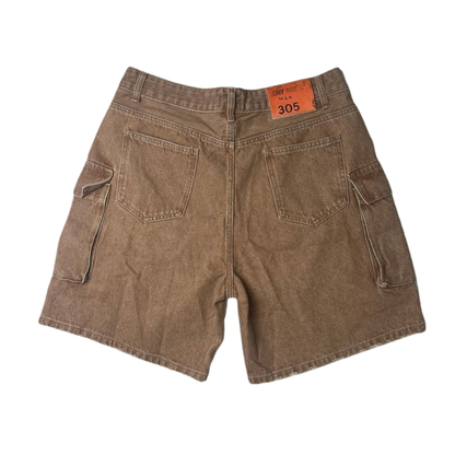 DRY ROT "Souvenir" Cargo Shorts (Brown)