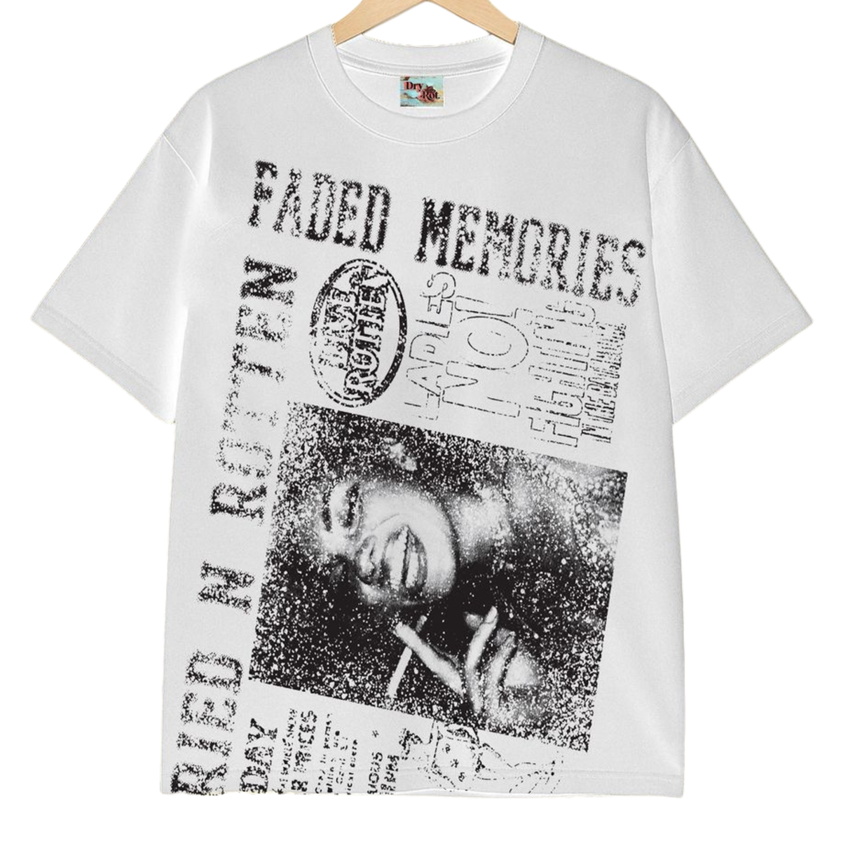Dry Rot "Faded Memories" Tee (White)