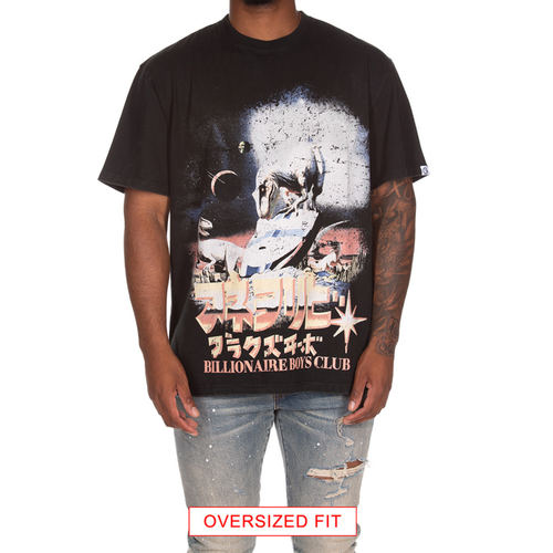 Billionaire Boys "Lost" SS Knit (Oversized) (Black)