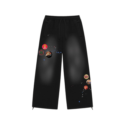 DRY ROT "Souveniour" Sweatpants (Black)
