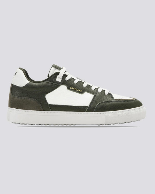 The Contour Collection Golf Shoes Dark Green/White Leather