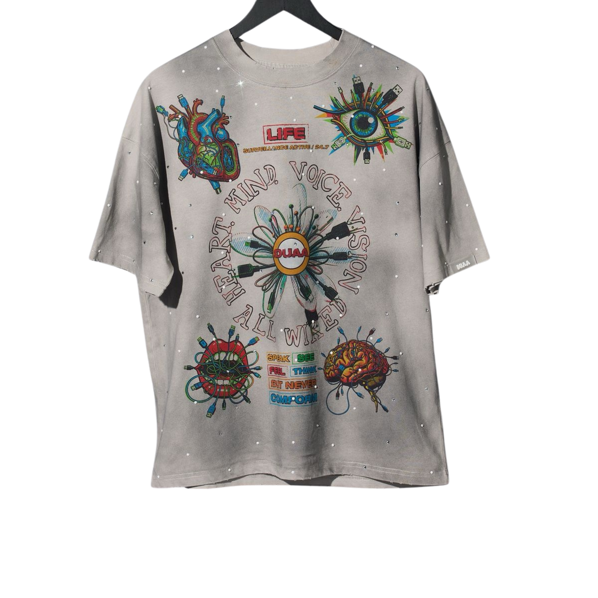DUAA "New Age" SS Tee (Grey)