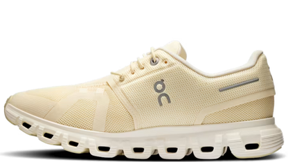 On Running Cloud 6 Castor Ivory (Women's)