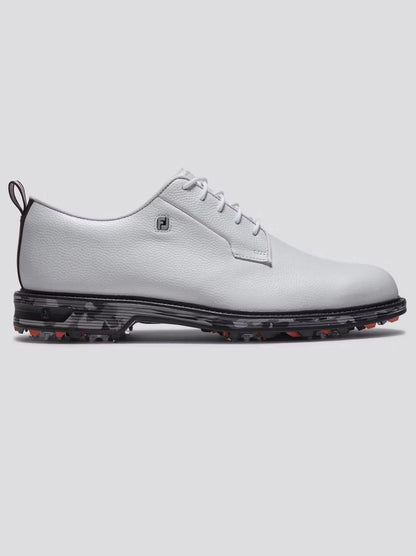 Premiere Series Field Golf Shoes Cleated Laced Golf Shoes White/Black/Red