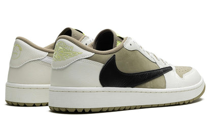 Jordan 1 Retro Low Golf Travis Scott Neutral Olive