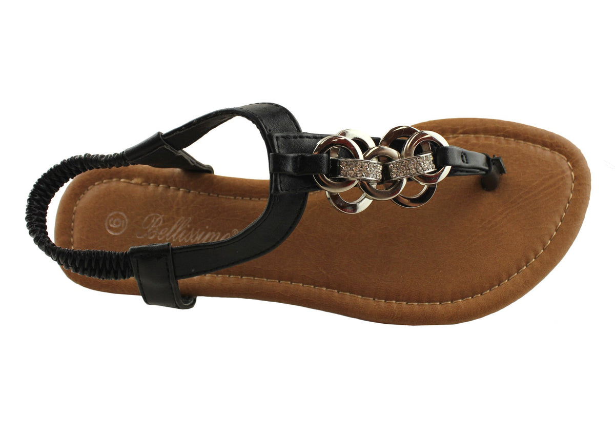 Bellissimo Link Womens Fashion Sandals