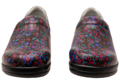 Alegria Keli Womens Comfortable Leather Slip On Shoes Wunderkind