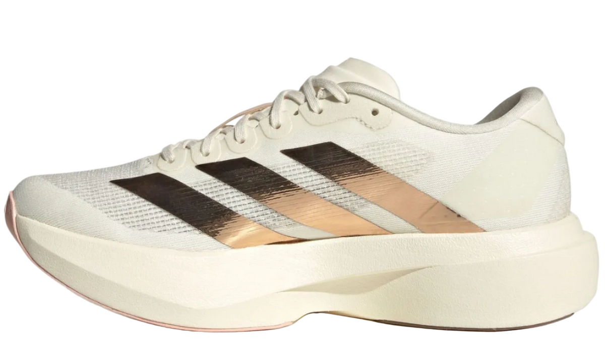 adidas Adizero Evo SL Metallic Stripes Off White Copper (Women's)