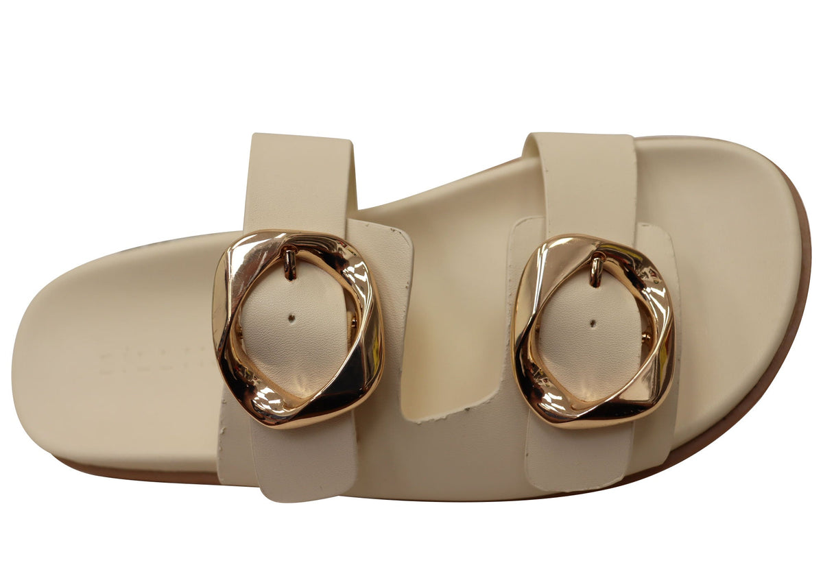 Billini Azriella Womens Comfortable Slides Sandals