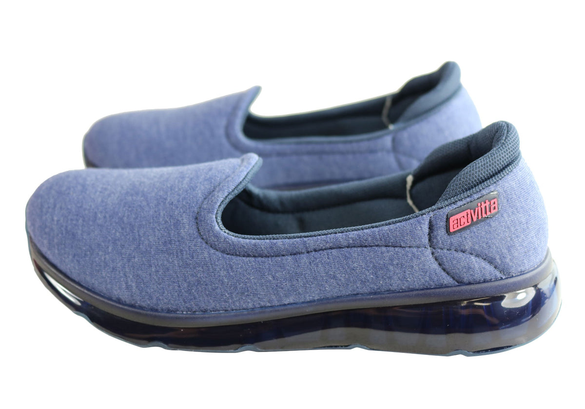 Actvitta Endura Womens Comfort Cushioned Casual Shoes Made In Brazil