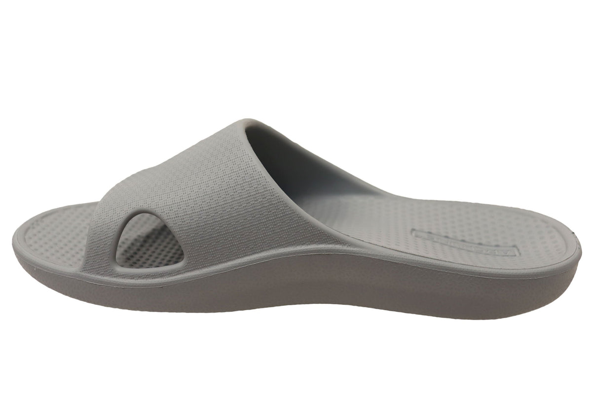 Archline Unisex Comfortable Rebound Orthotic Slides With Arch Support
