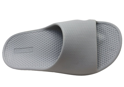 Archline Unisex Comfortable Rebound Orthotic Slides With Arch Support