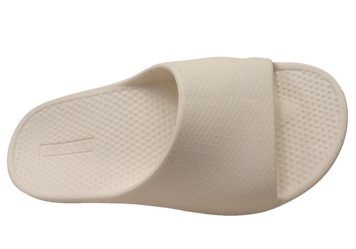 Archline Unisex Comfortable Rebound Orthotic Slides With Arch Support