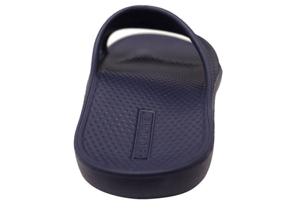 Archline Unisex Comfortable Rebound Orthotic Slides With Arch Support