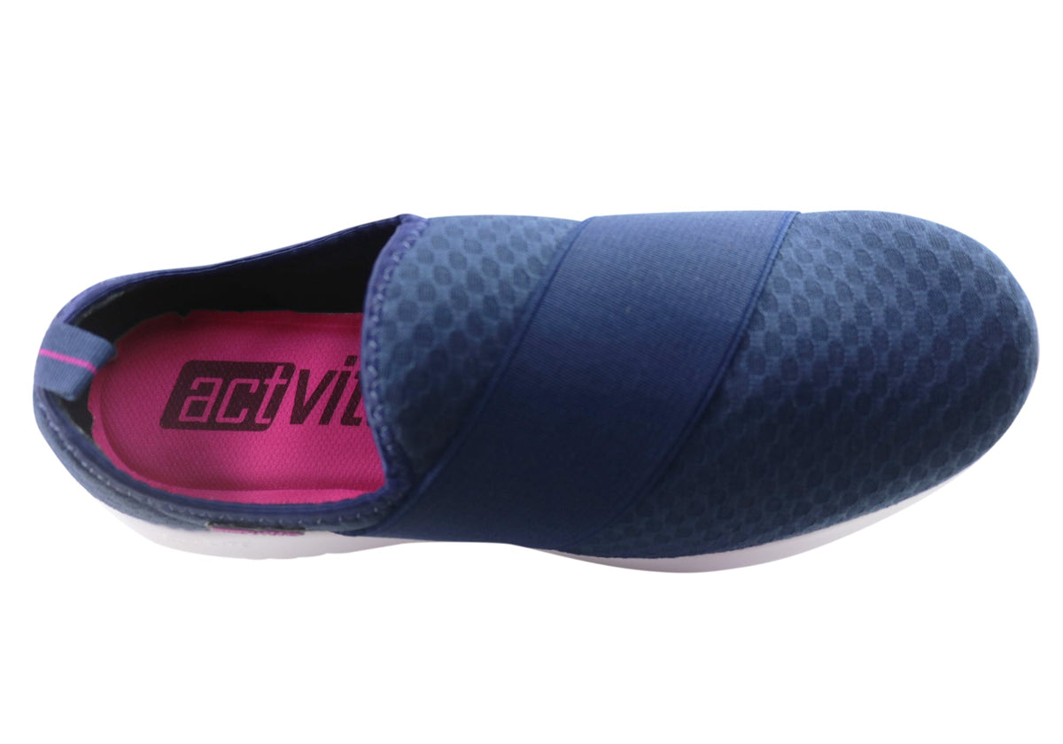 Actvitta Evoka Womens Comfort Cushioned Active Shoes Made In Brazil