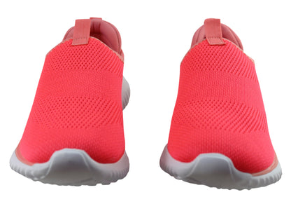 Actvitta Joyce Womens Comfort Cushioned Active Shoes Made In Brazil