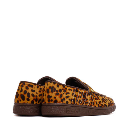 Adidas Women Handball Spezial Loafer Leopard Print Dark Brown KJ2526