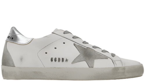 Golden Goose Super-Star White Silver (WOMEN)