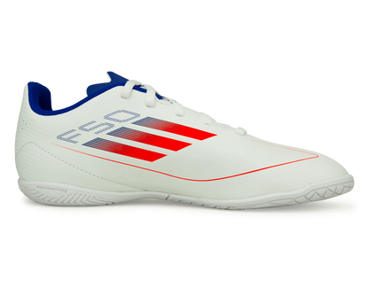 adidas Kids F50 Club IN White/Lucid